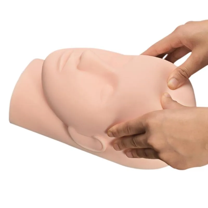 1pc Massage Training Hatstand Prank Mannequin Head Makeup Practice Model Fake Mannequin Training Head Model
