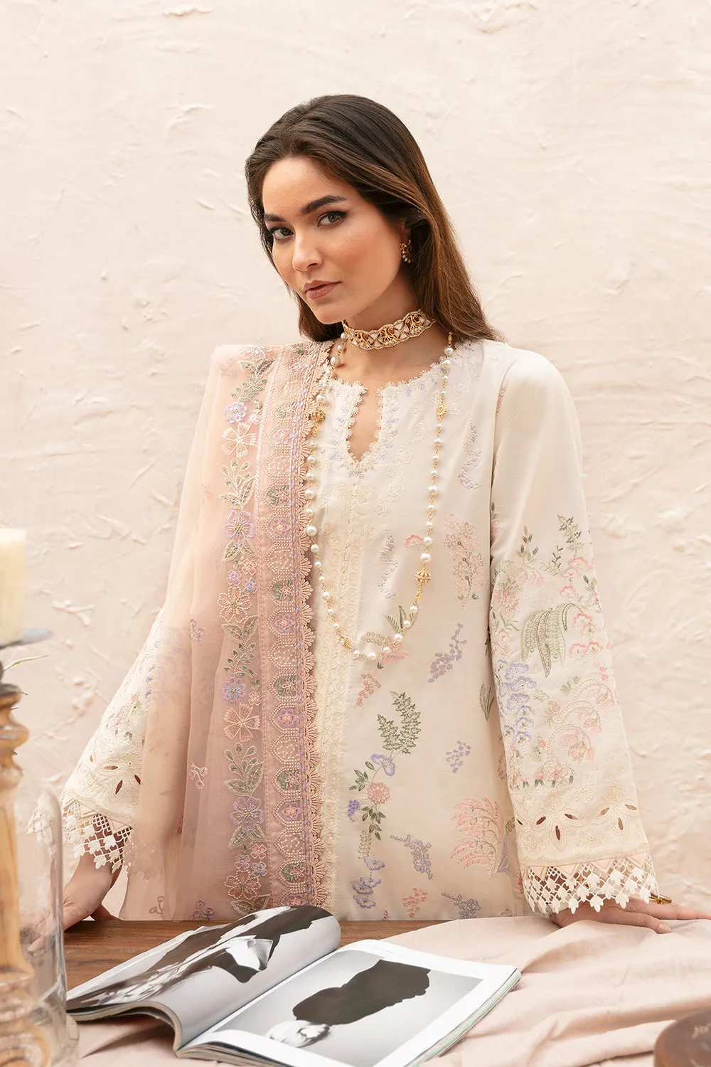 AFROZEH | CASCADE LUXURY LAWN 2024| LUNA