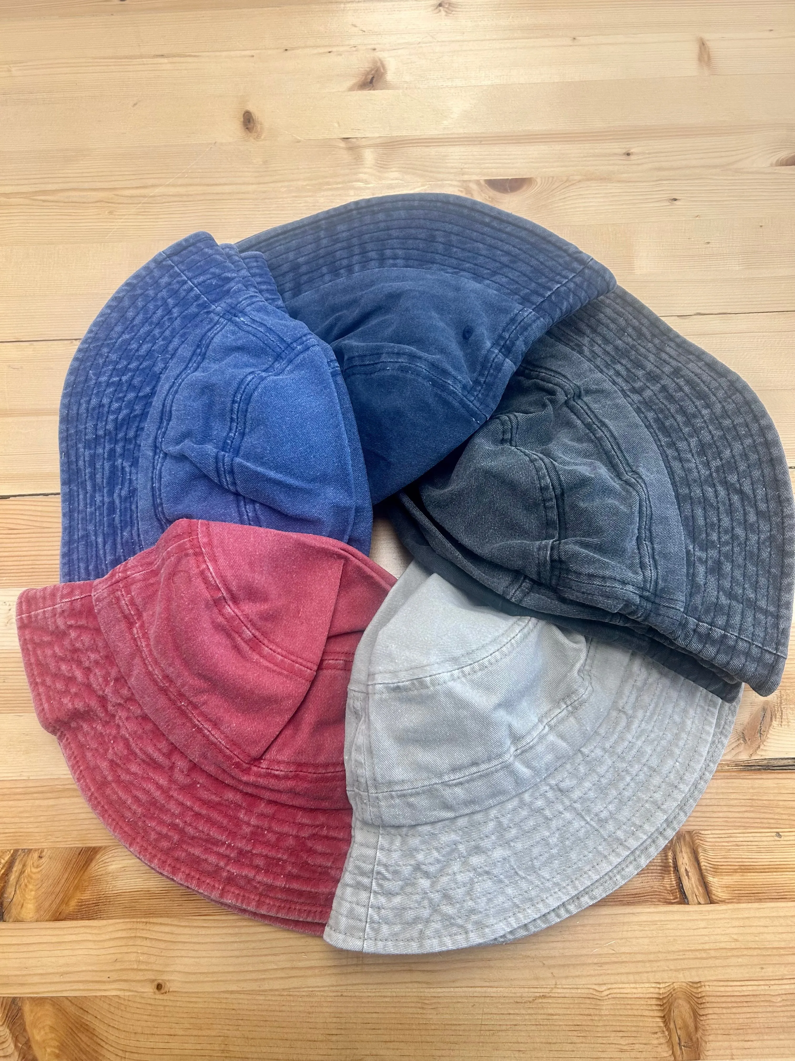 Aili's Corner The Classic Washed & Distressed Bucket Hat