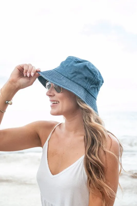 Aili's Corner The Classic Washed & Distressed Bucket Hat