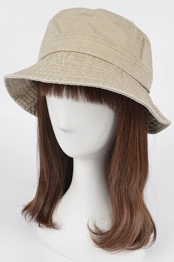 Aili's Corner The Classic Washed & Distressed Bucket Hat