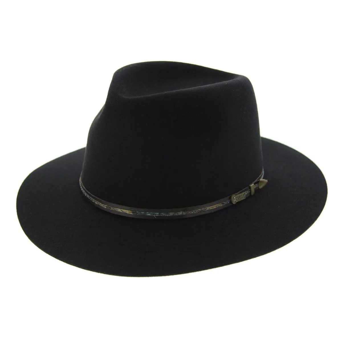 Akubra Leisure Time Hat - Black