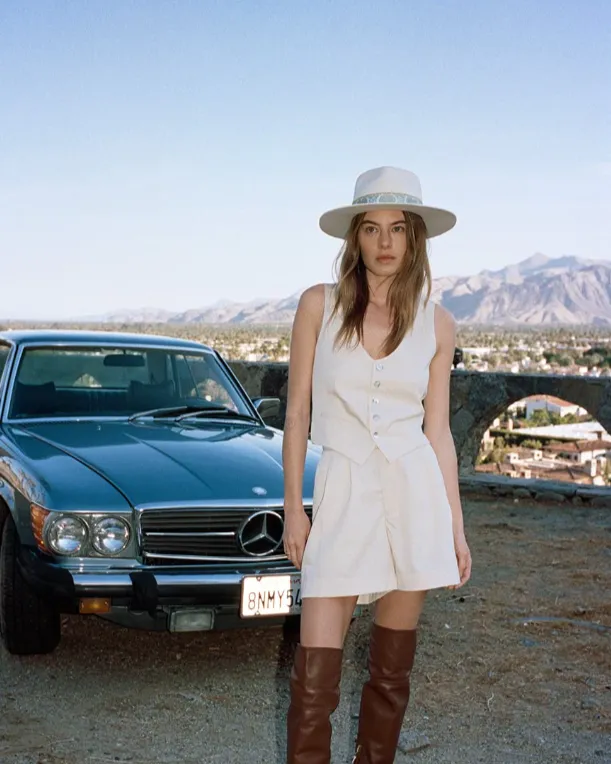 Aqua Beverly Hat