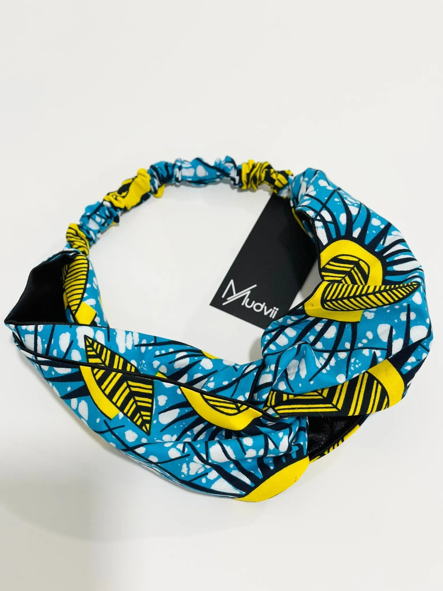 Aria African Print Satin Headband