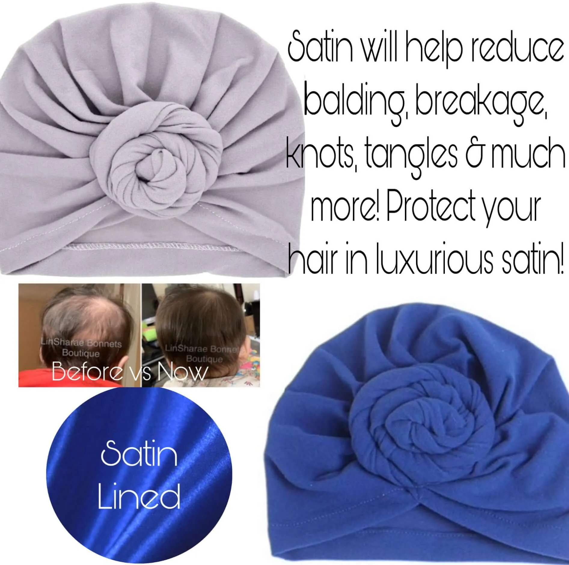 Baby Turban | Toddler Turban | Adult Turban | Satin Lined Turban | Turban With Satin | Day Hat With Turban | Satin Baby Bonnet | Baby Bonnet