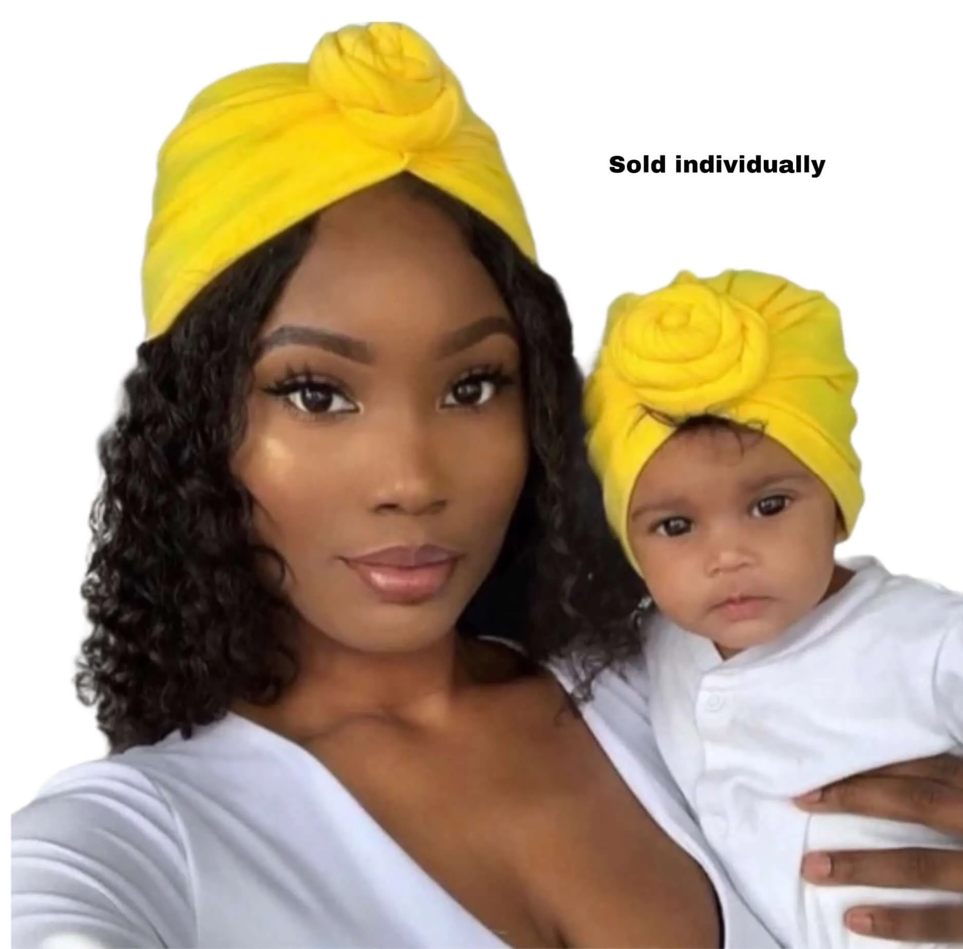 Baby Turban | Toddler Turban | Adult Turban | Satin Lined Turban | Turban With Satin | Day Hat With Turban | Satin Baby Bonnet | Baby Bonnet