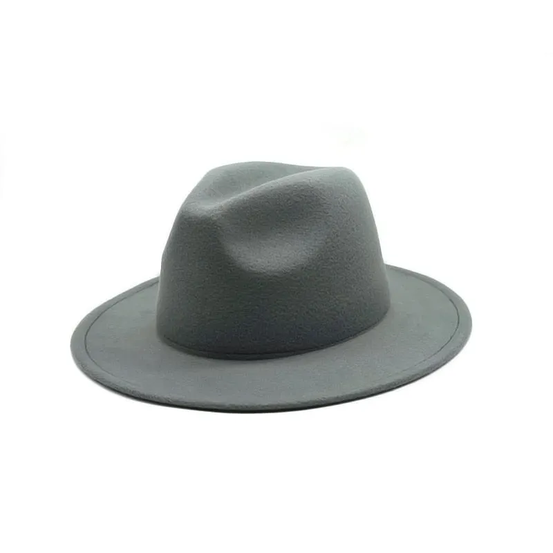Big Brim Felt Fedoras