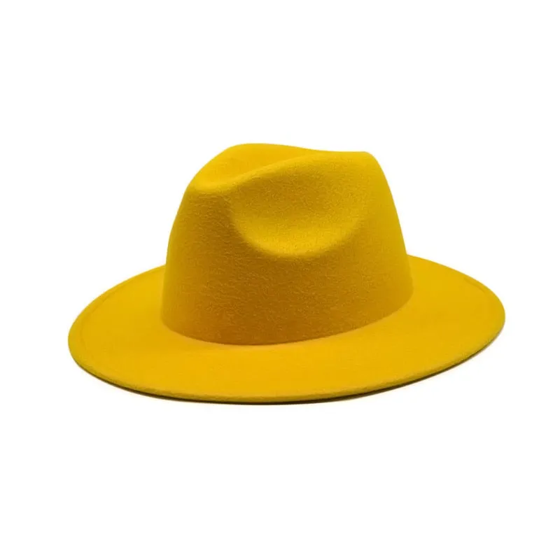 Big Brim Felt Fedoras