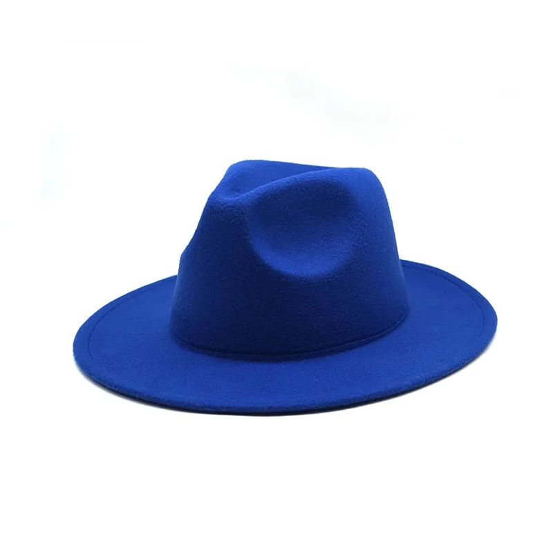 Big Brim Felt Fedoras