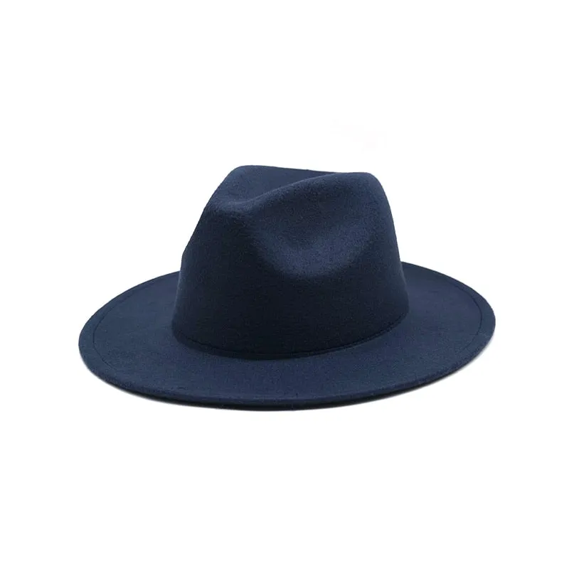 Big Brim Felt Fedoras