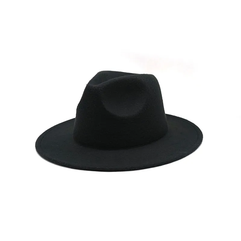 Big Brim Felt Fedoras
