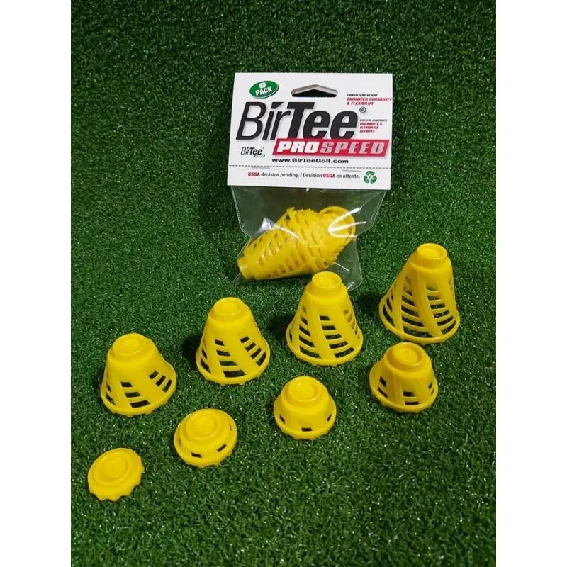 BIRTEE PRO SPEED 8 PACKS (1 TEE EACH SIZE)