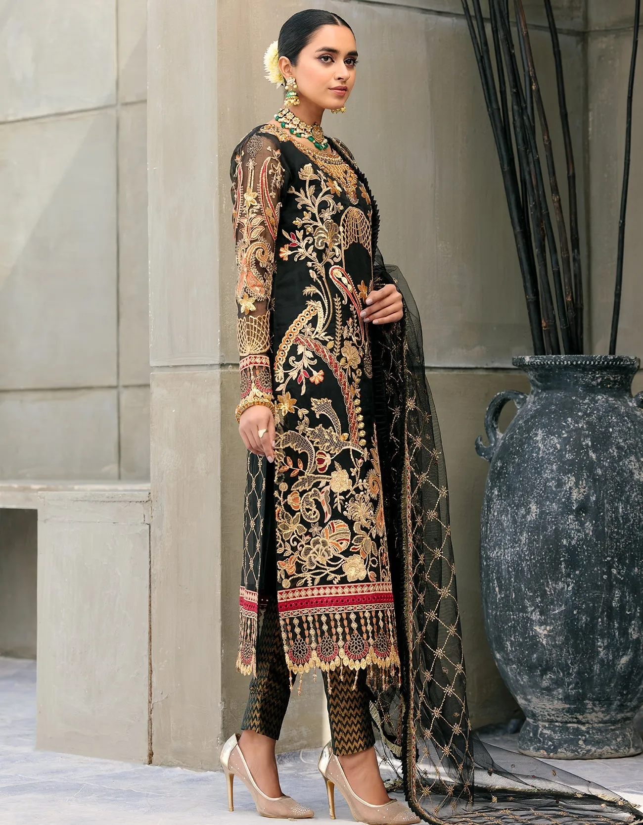 BL-408 - Emaan Adeel Belle Robe Luxury Chiffon Collection 2022 Vol-4