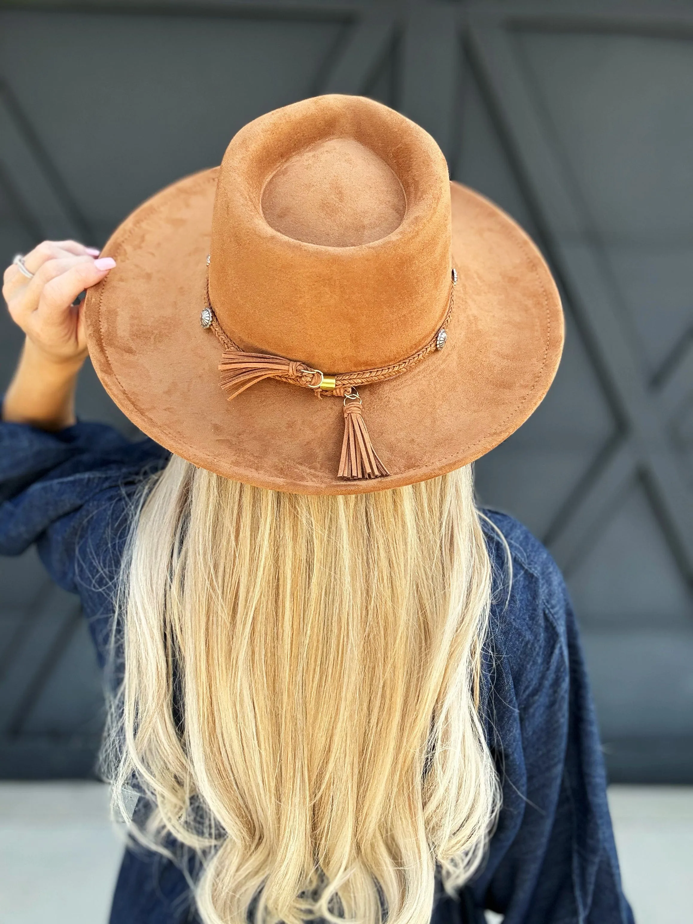 Braided Conch Western Hat In Multi