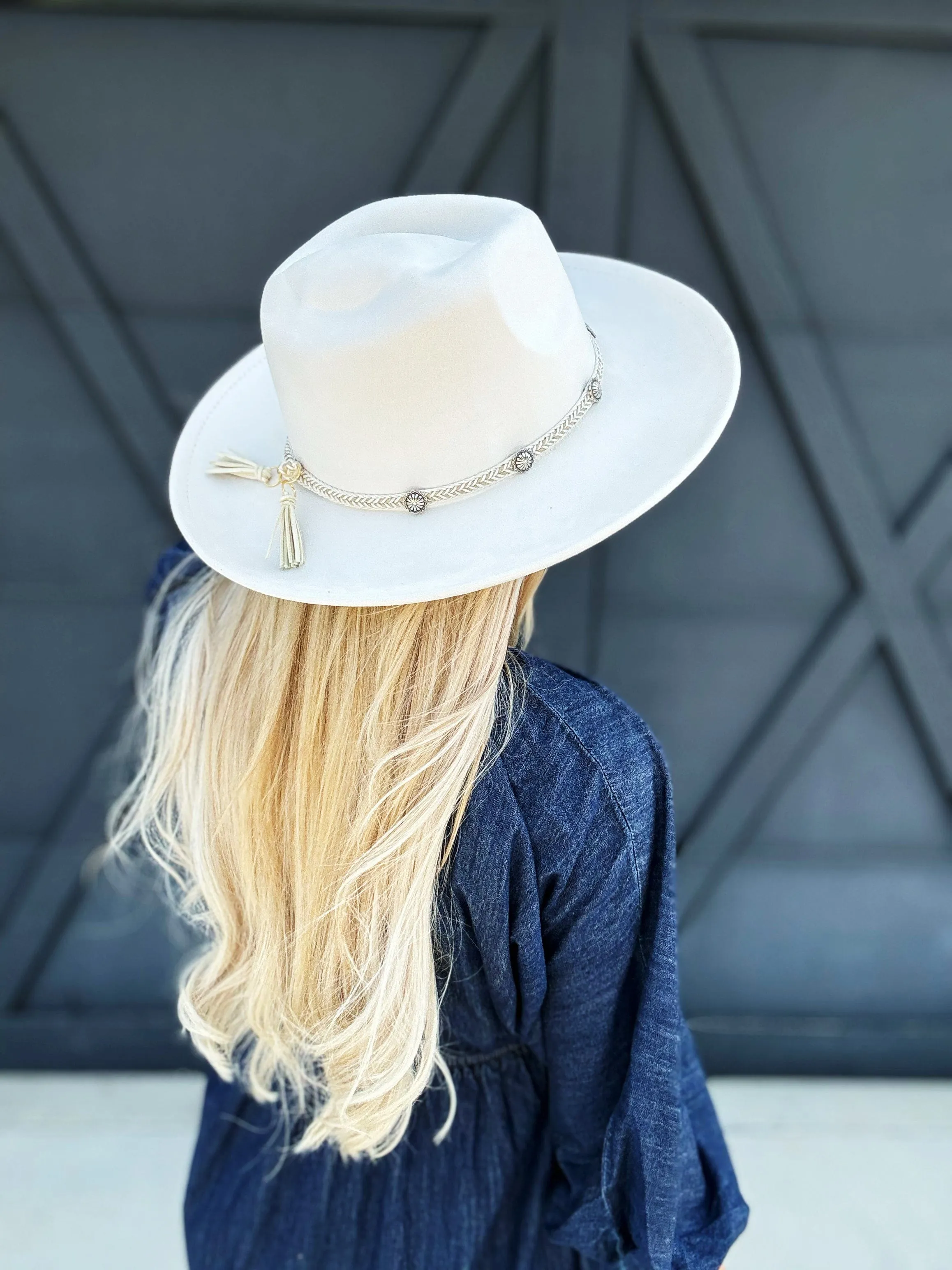 Braided Conch Western Hat In Multi