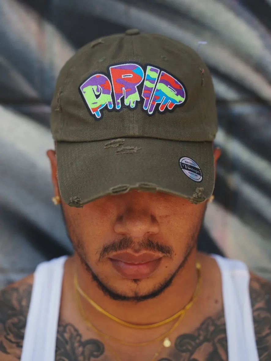 Camo D.R.I.P Dad Hat