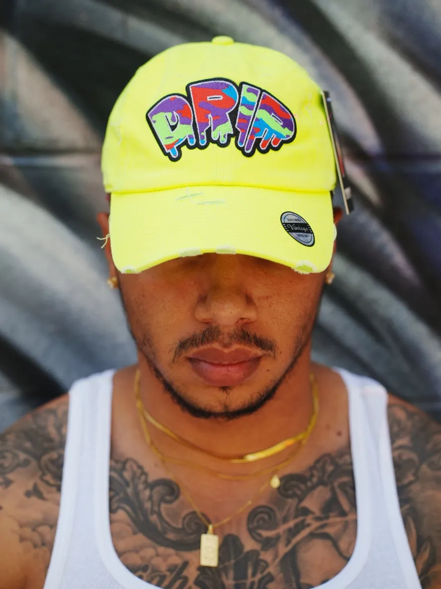 Camo D.R.I.P Dad Hat