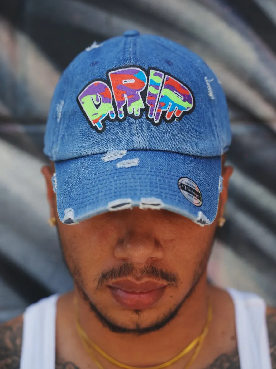 Camo D.R.I.P Dad Hat