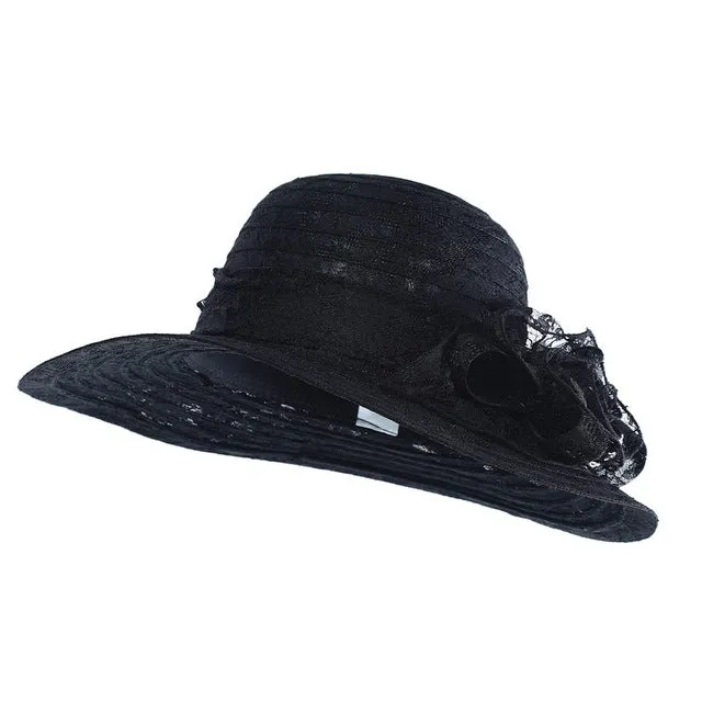 Church Hats For Women Black Sexy Floral