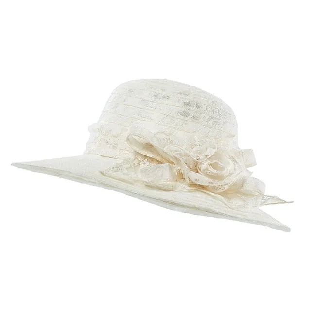 Church Hats For Women Black Sexy Floral