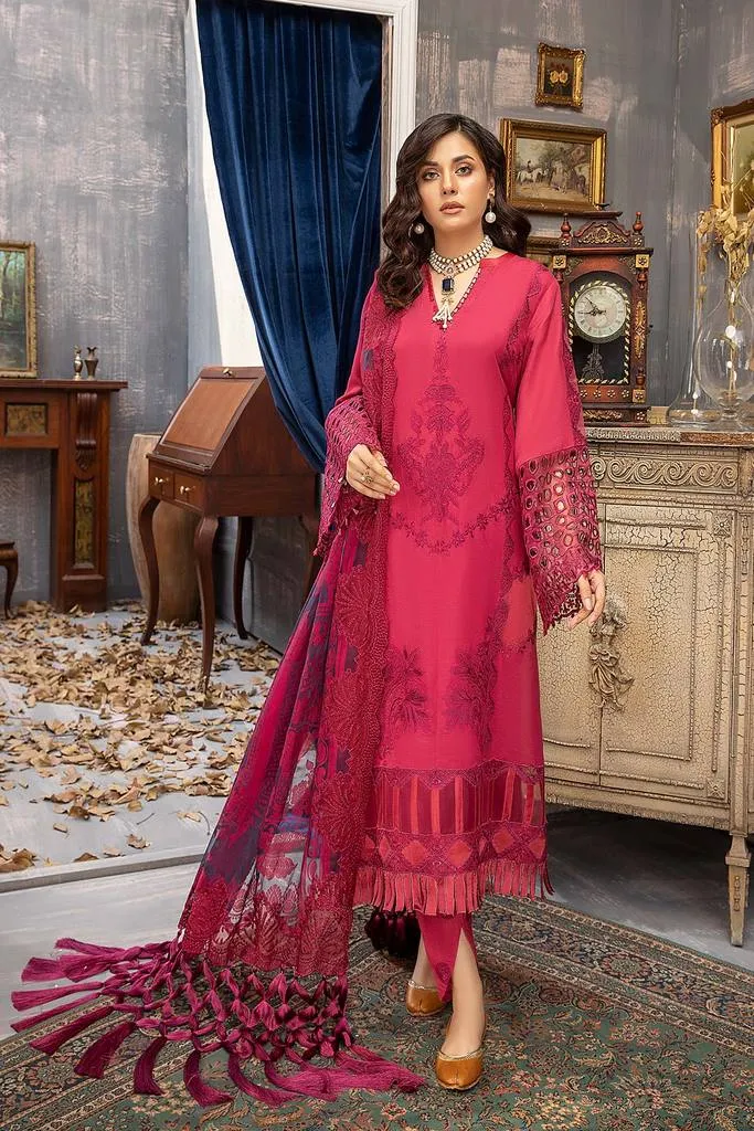CKR-005 | Charizma Viscose Karandi Collection Winter Volume 1 2021-2022 | Unstitched Embroidered Viscose Karandi Suits
