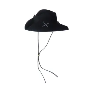 Classic Long Brim Felted Hat