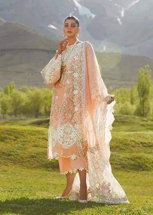 CRIMSON X SAIRA SHAKIRA LUXURY LAWN 2023 | Summer in the meadows D1-B