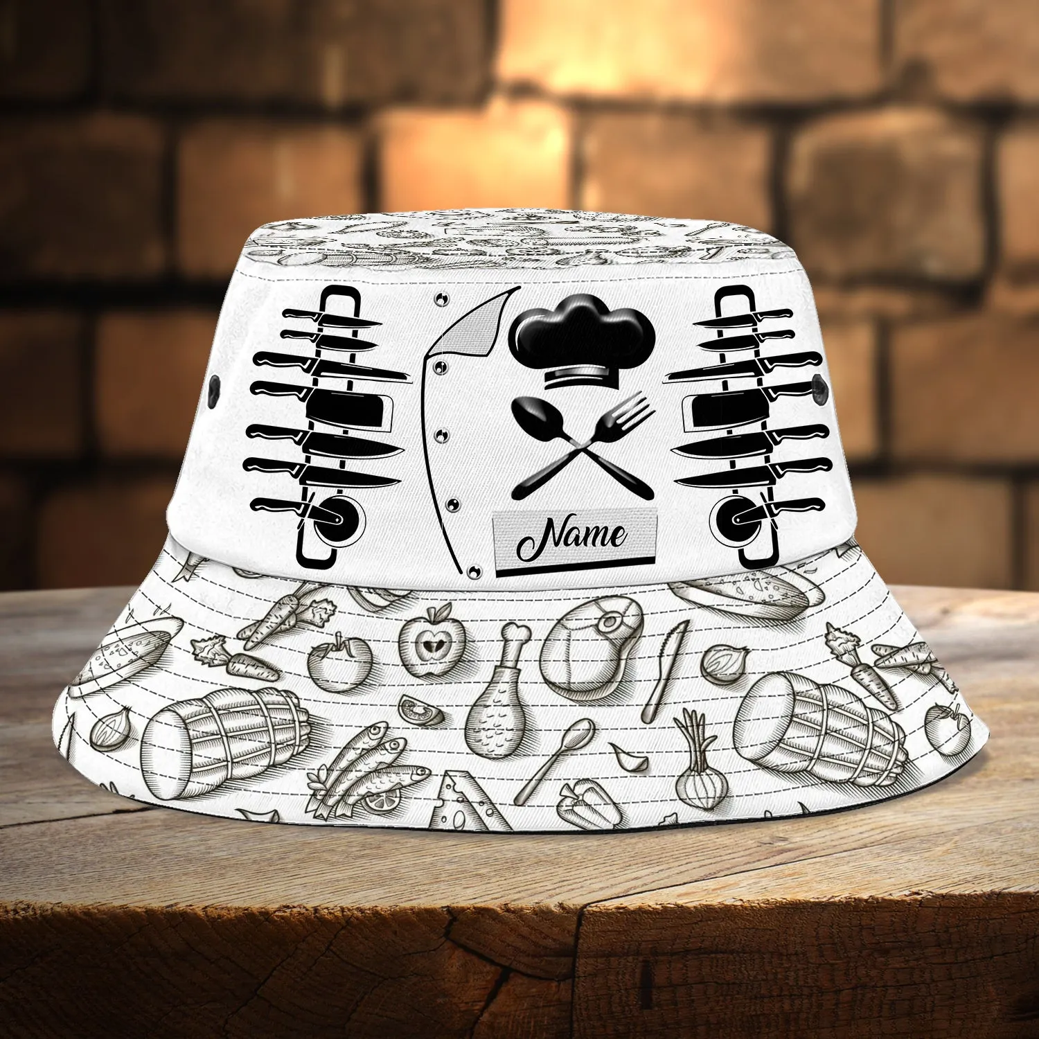 Custom Bucket Hat 01 - Chef