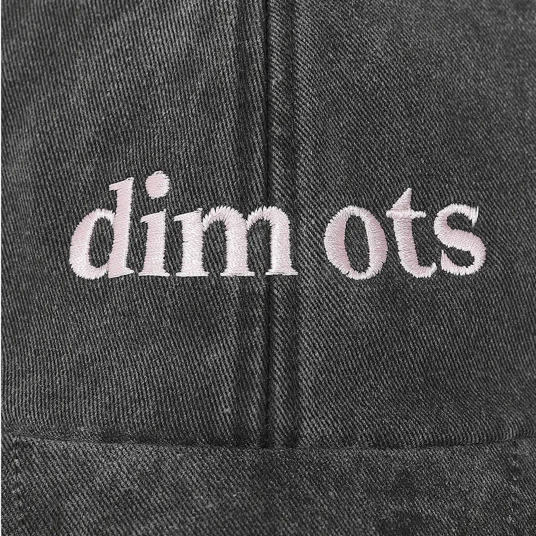Dim Ots Baseball Cap in Stonewash Black