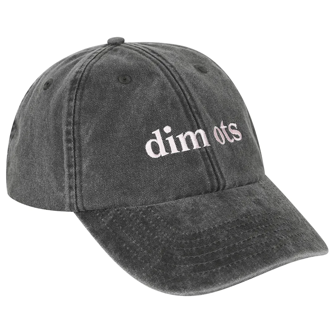Dim Ots Baseball Cap in Stonewash Black