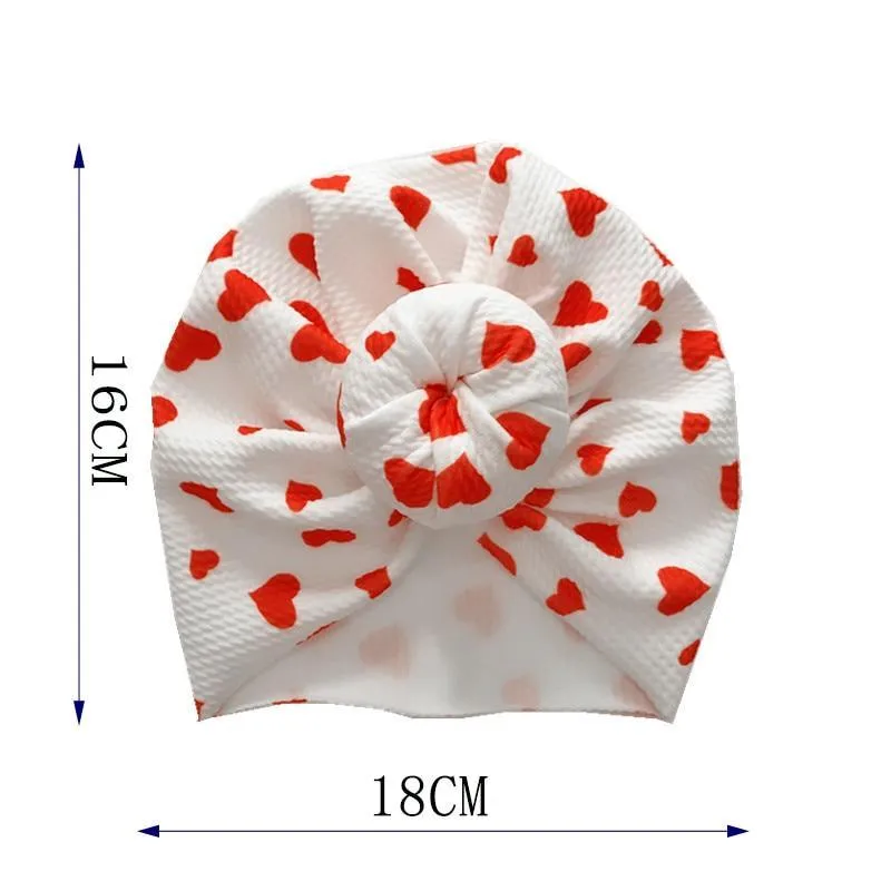 Elegant Flower Baby Hat Toddler Turban Head wraps Kids Bonnet Hat Newborn Baby Hat For Baby Girls