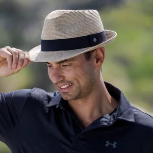 Evoke Flexibraid Harley Unisex Trilby - Natural
