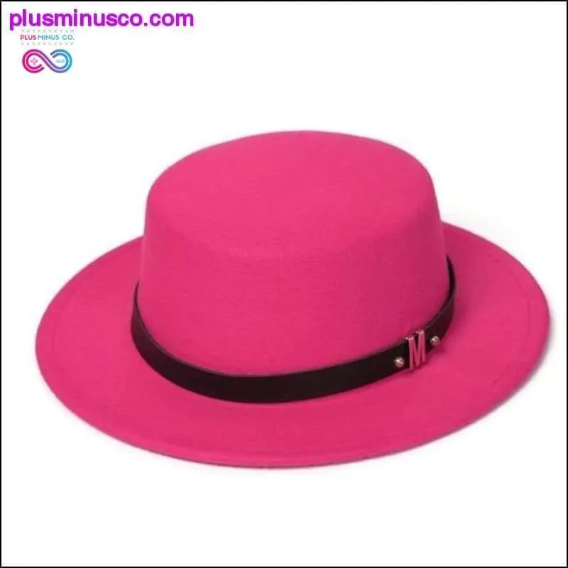 Fashionable Vintage Fedora Hat at PlusMinusCo.com