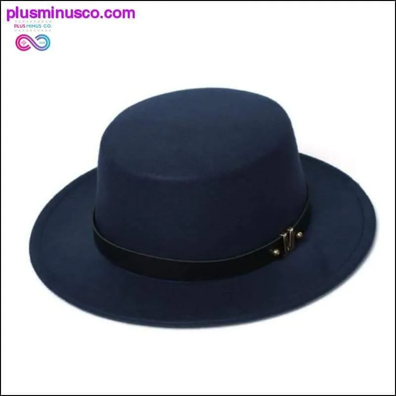 Fashionable Vintage Fedora Hat at PlusMinusCo.com