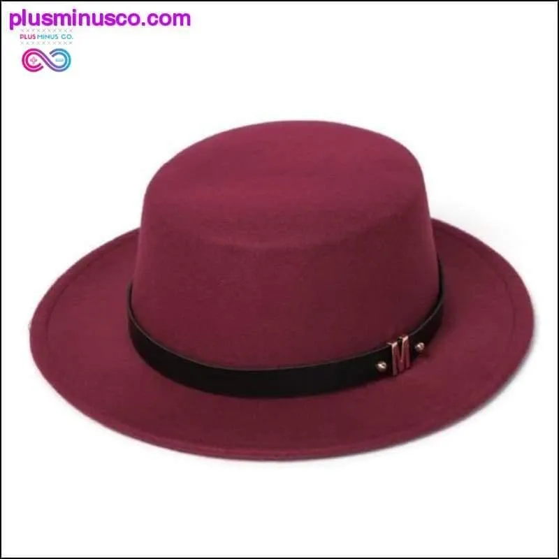 Fashionable Vintage Fedora Hat at PlusMinusCo.com