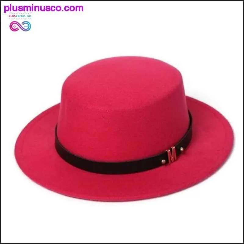 Fashionable Vintage Fedora Hat at PlusMinusCo.com