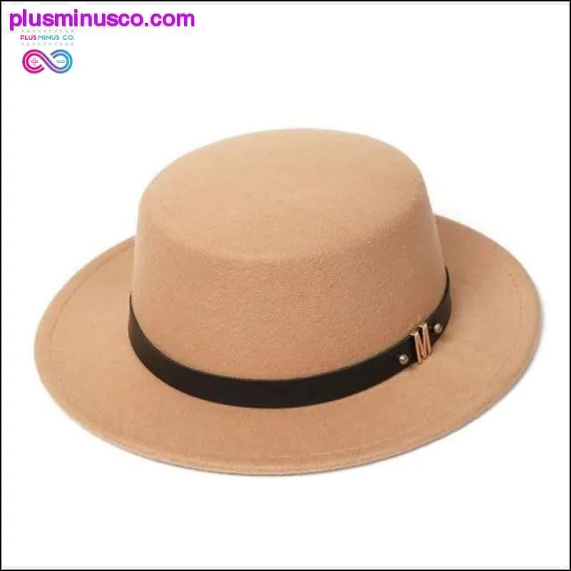 Fashionable Vintage Fedora Hat at PlusMinusCo.com