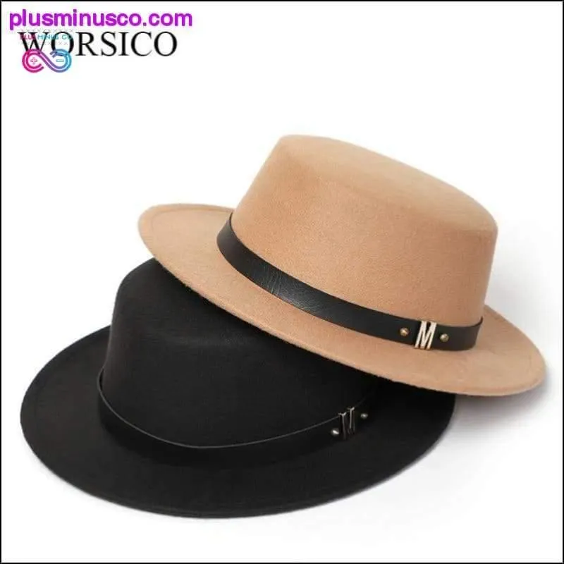 Fashionable Vintage Fedora Hat at PlusMinusCo.com
