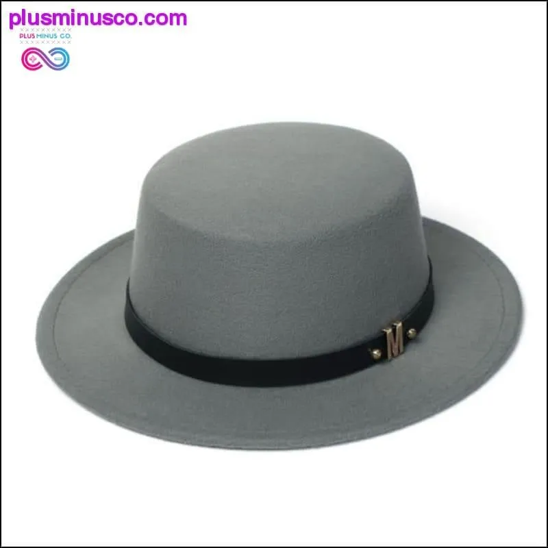 Fashionable Vintage Fedora Hat at PlusMinusCo.com