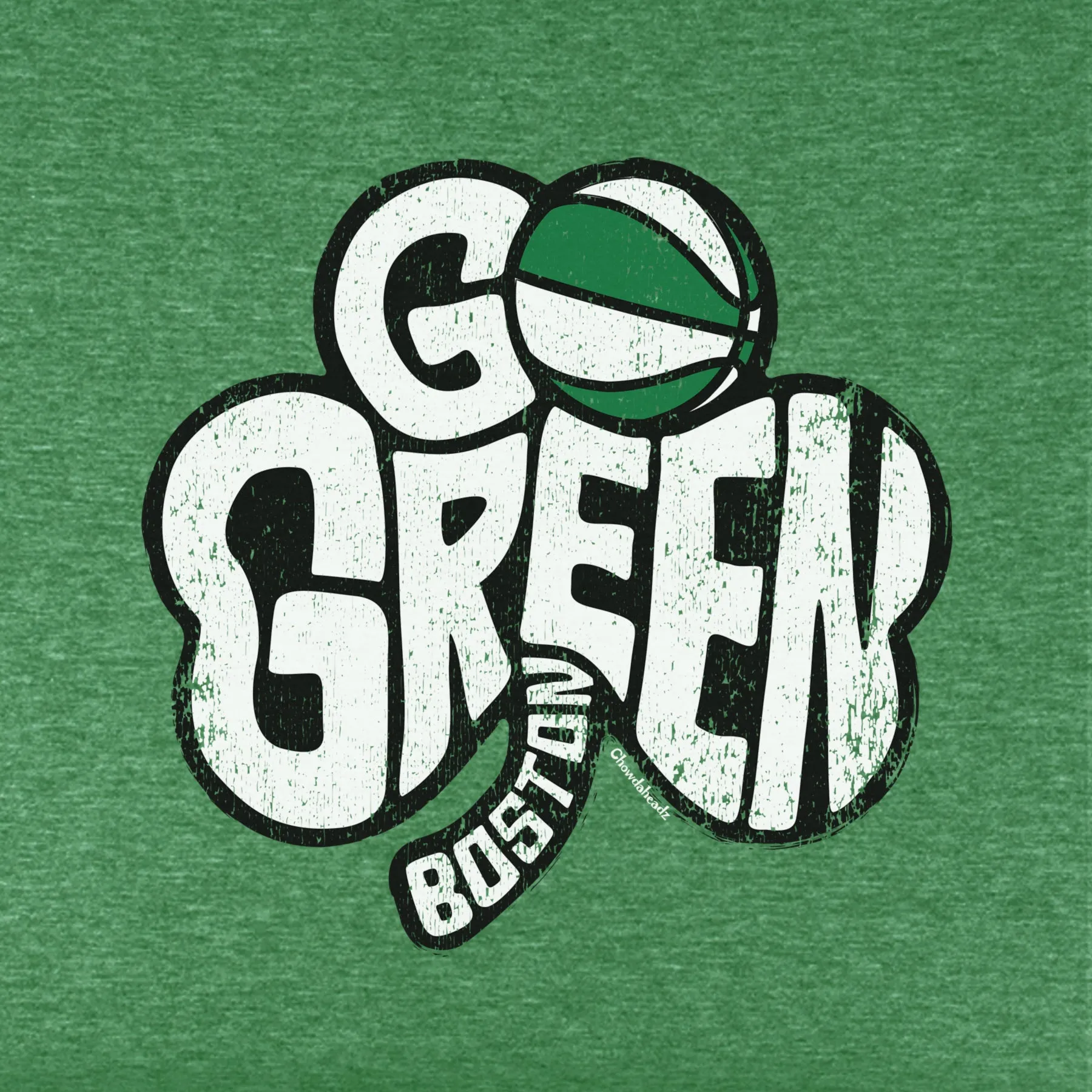 Go Green Boston Shamrock Youth T-shirt