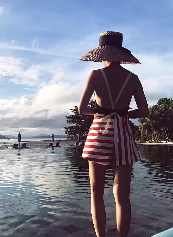 Handmade Wind Brim Beach Hat