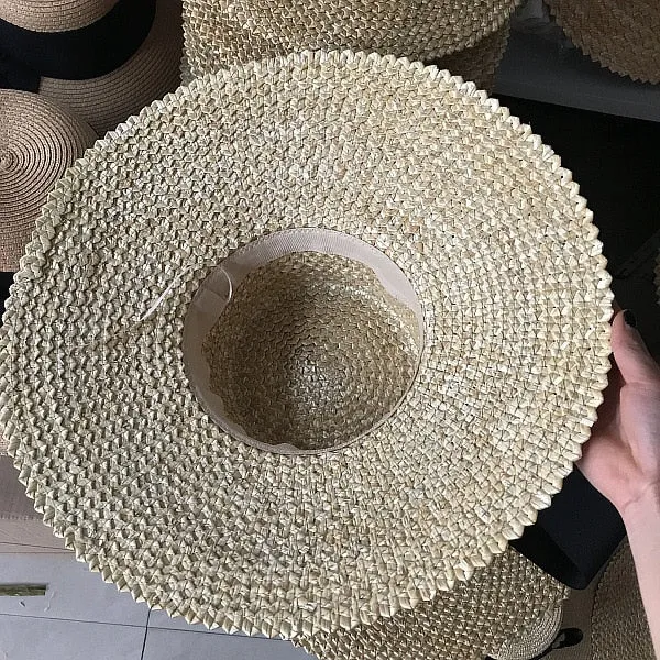Handmade Wind Brim Beach Hat