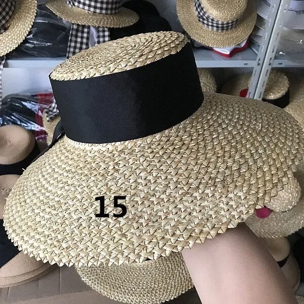 Handmade Wind Brim Beach Hat