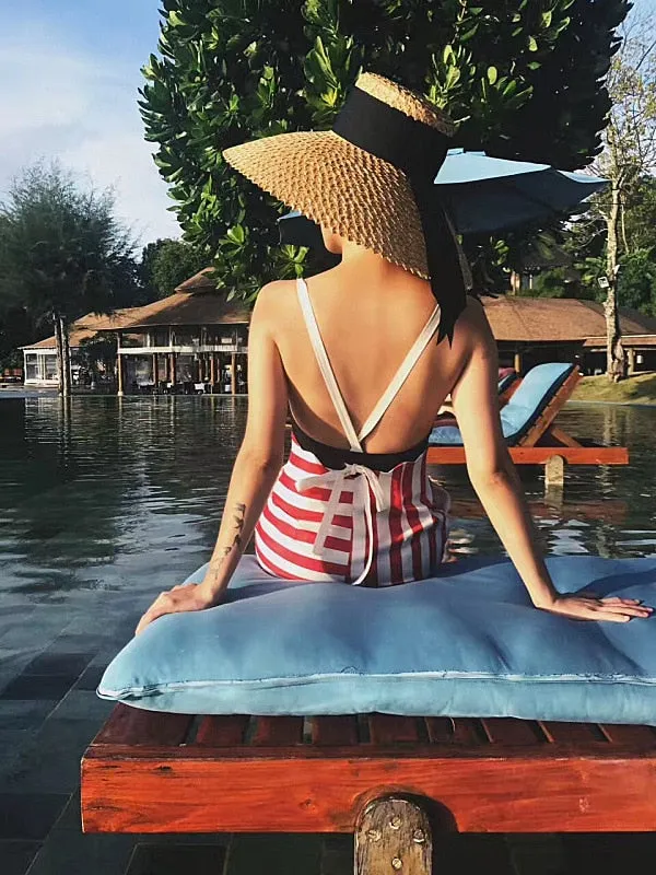 Handmade Wind Brim Beach Hat