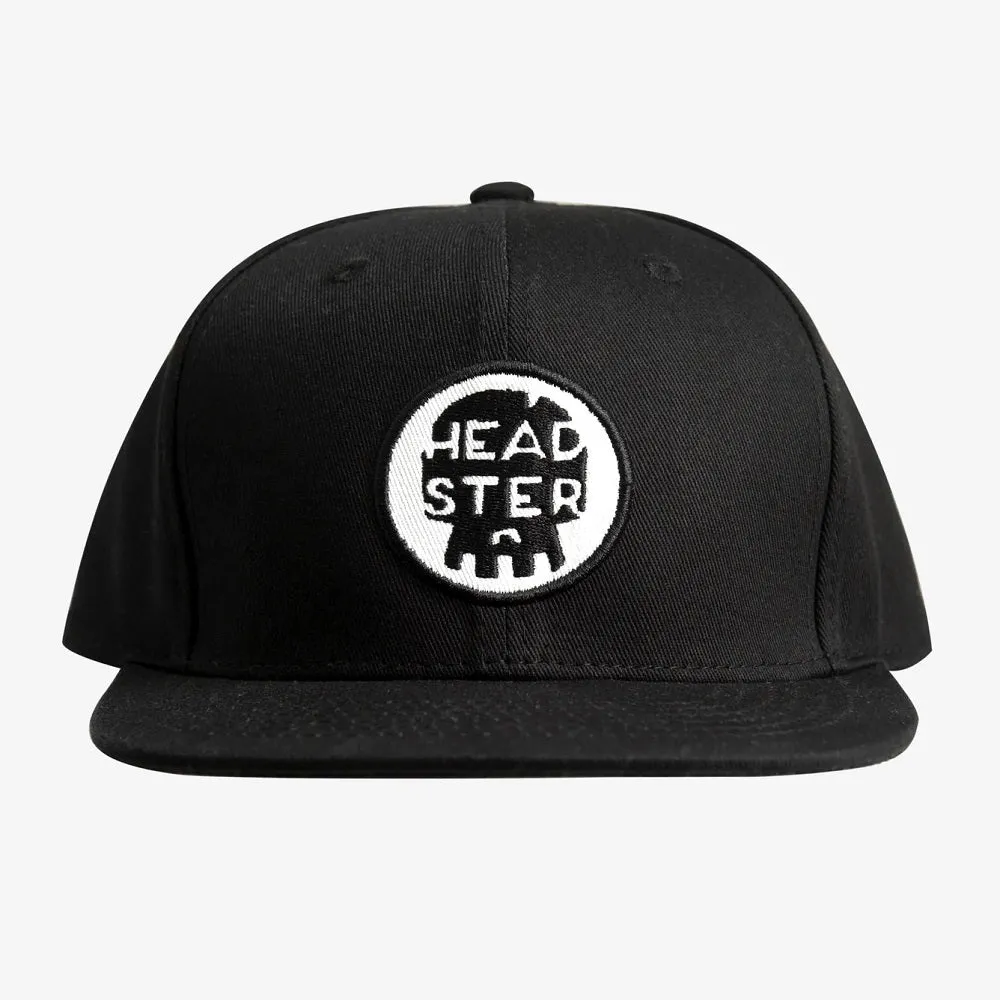 Headster Kids Original Black Snapback Cap