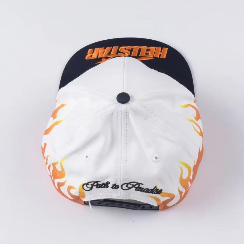Hellstar Flame Vintage Snapback Hat