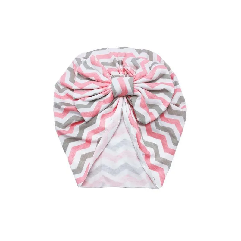 Infant Baby Headbands Solid Cotton Knot Turban Headband For Girls  Beanie Hat Headwear For Girls