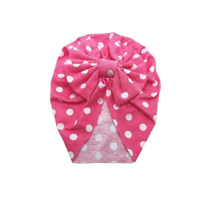 Infant Baby Headbands Solid Cotton Knot Turban Headband For Girls  Beanie Hat Headwear For Girls