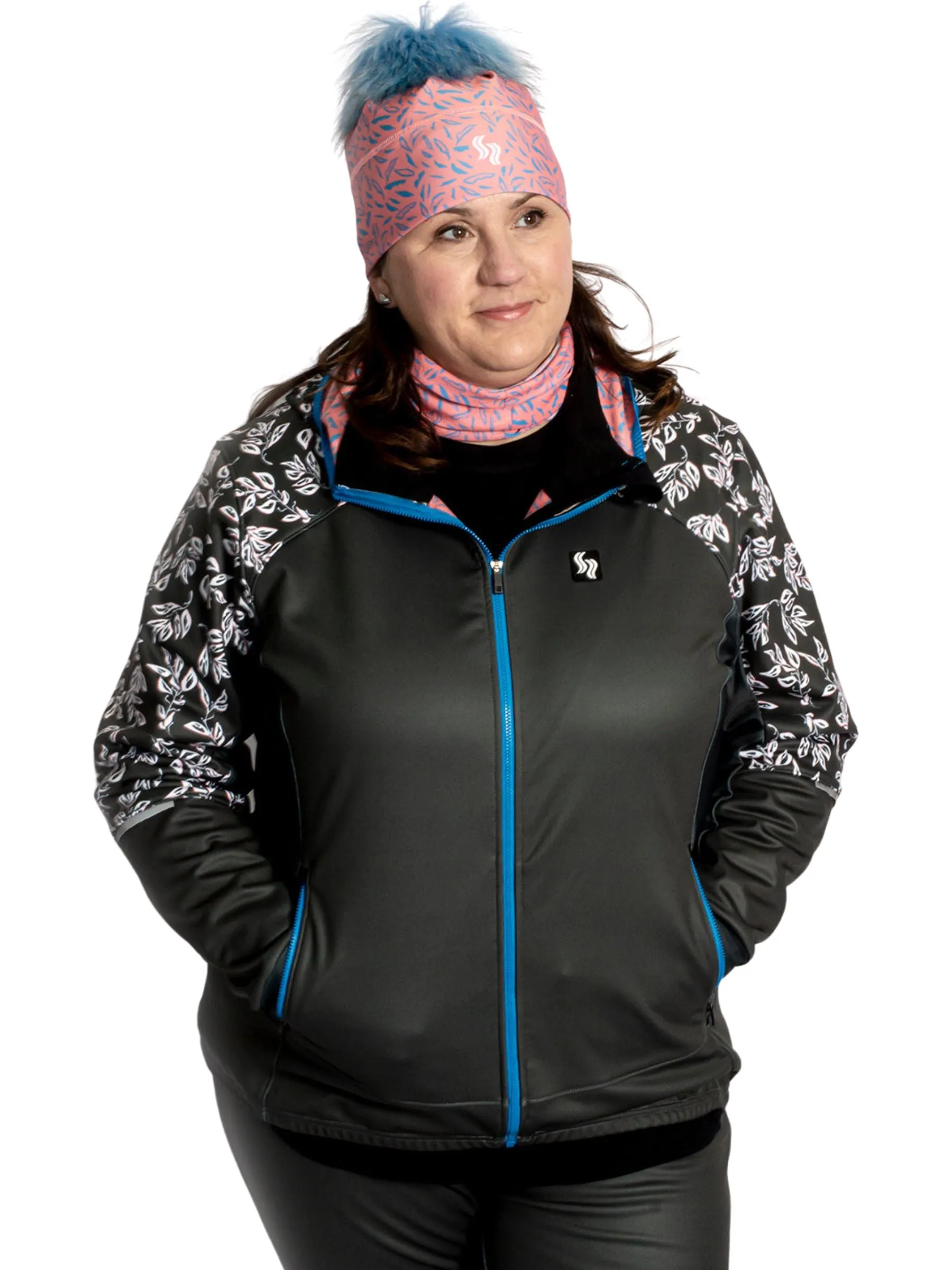Jacket Inspire Taille Plus - Print Midnight