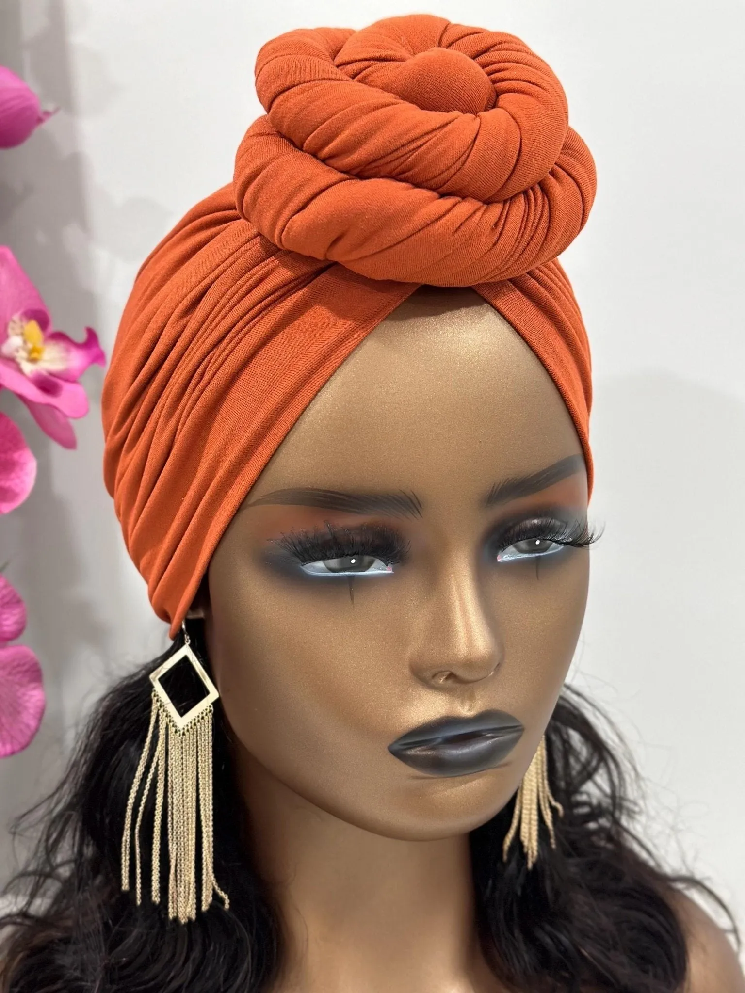 Jeny Pre-Tied Bun Turban